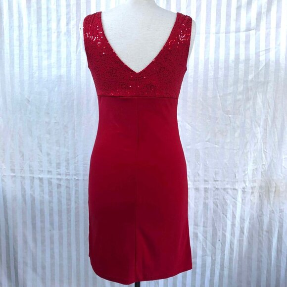 NWT Jessica Petite Red Dress (6p) - Picture 3 of 10